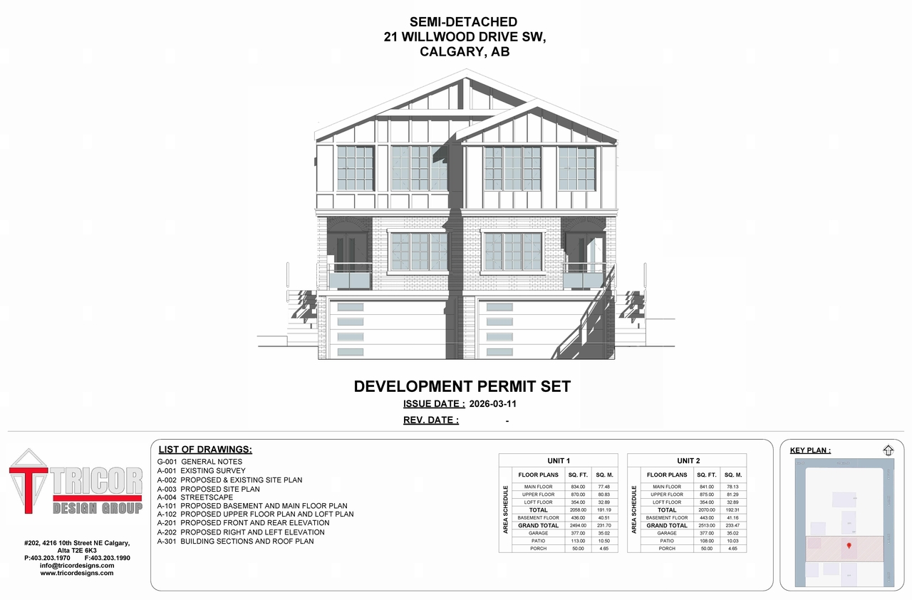 Image from page 1 of the file 'PDA2025-09275 - DMAP Plans Amended (7MB) 2026-03-11'