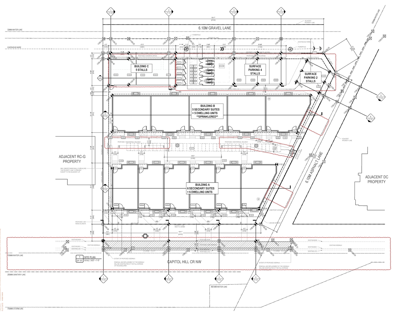 Image from page 3 of the file 'DP2025-07227 DMAP Amended Plans (6MB) 2026-04-01'