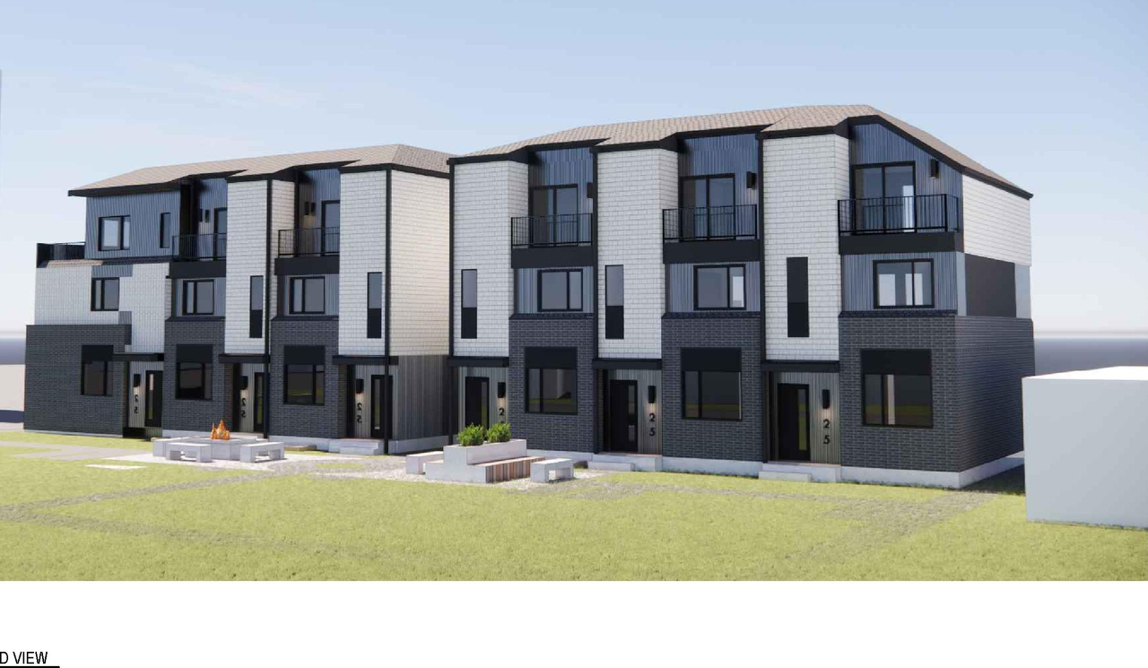 Rendering of building from page 11 of the file 'DP2025-07227 - DMAP Plans Amended (5MB) 2026-07-08'