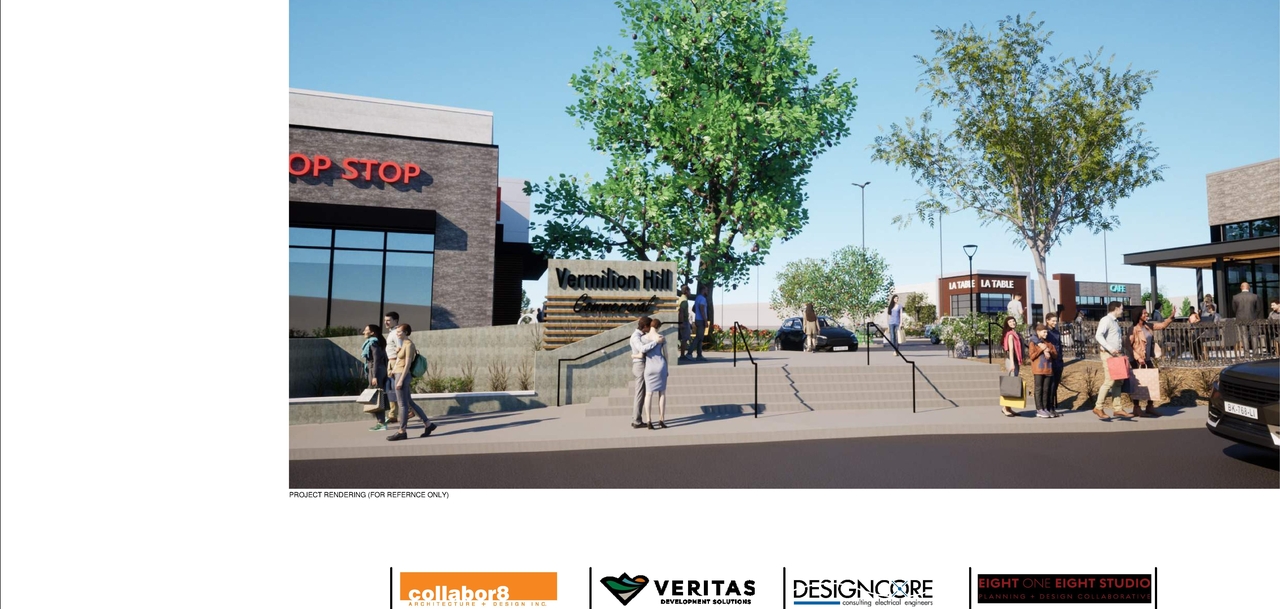 Rendering of building from page 1 of the file 'DP2025-07425 DMAP Plans (Submitted) 2025-12-23 (10MB)'