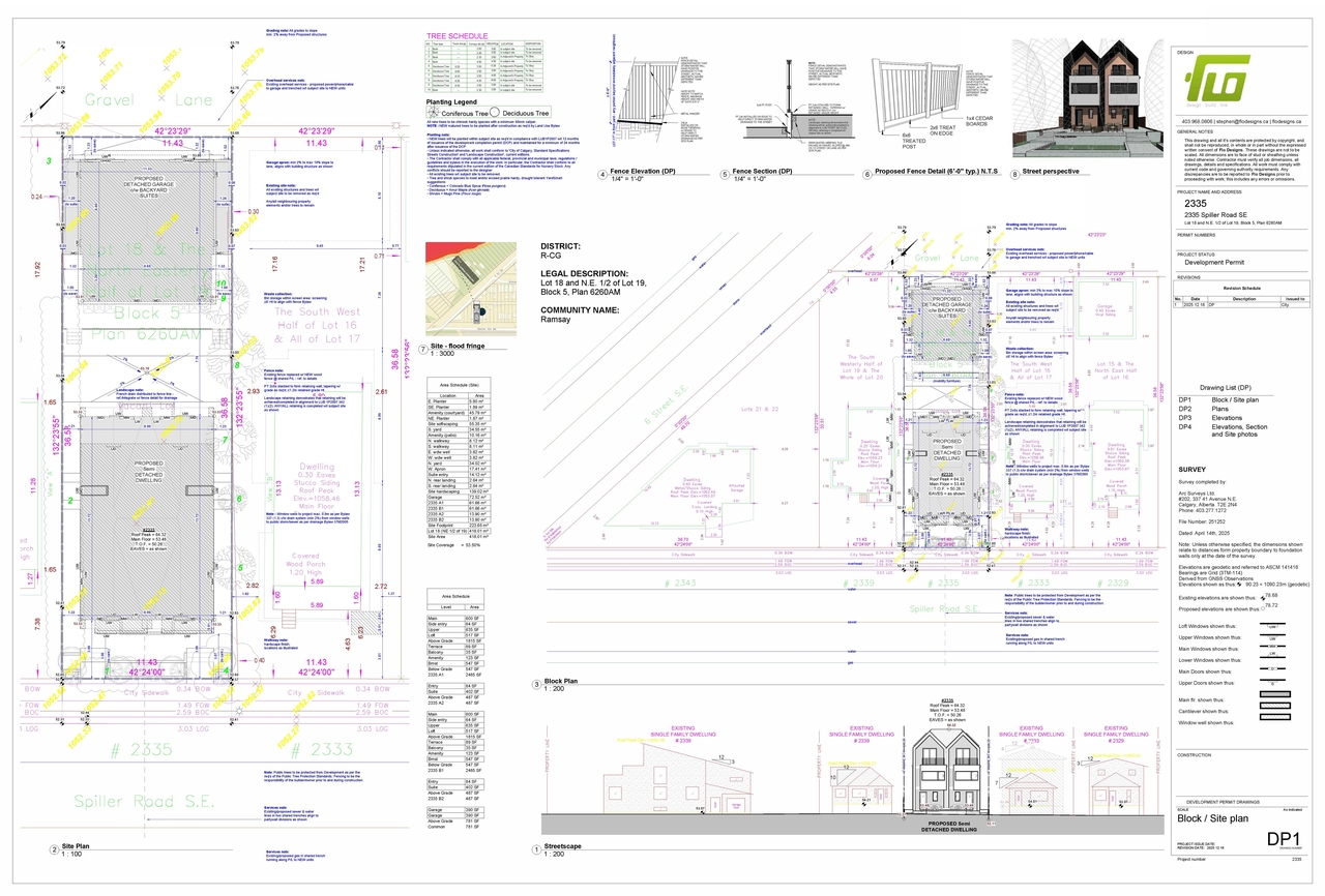 Image from page 1 of the file 'DP2025-07443 DMAP Plans Submitted (3MB) 2025-12-23'