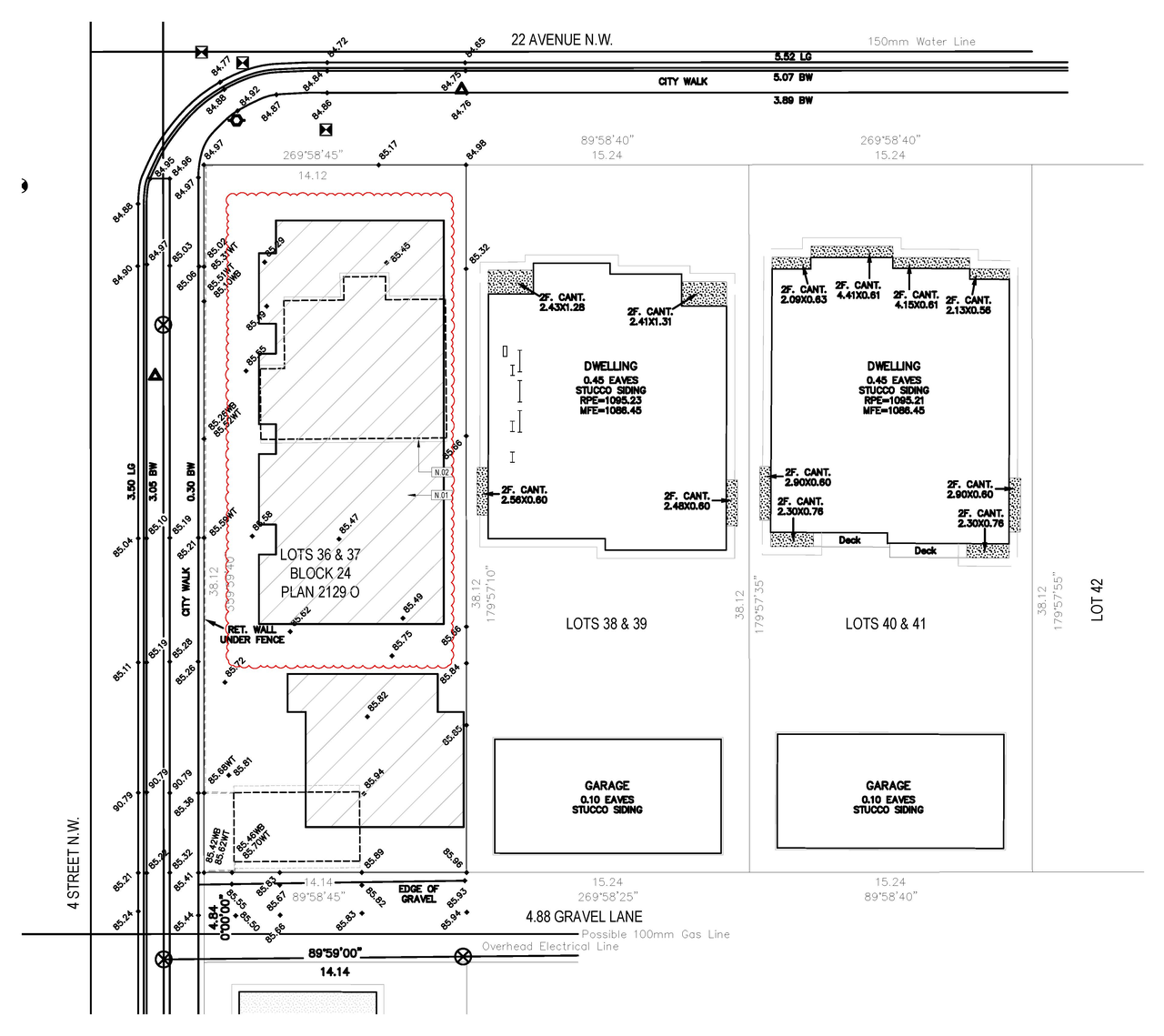 Construction site plan for project from page 2 of the file 'DP2025-07480 - DMAP Plans (amended) 2026-08-25 (2MB)'