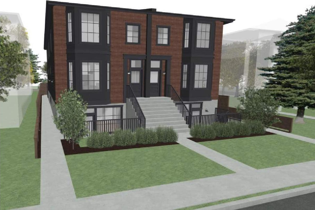 Rendering of building from page 3 of the file 'DP2025-07481 DMAP Plans Submitted (5MB) 2025-12-24'