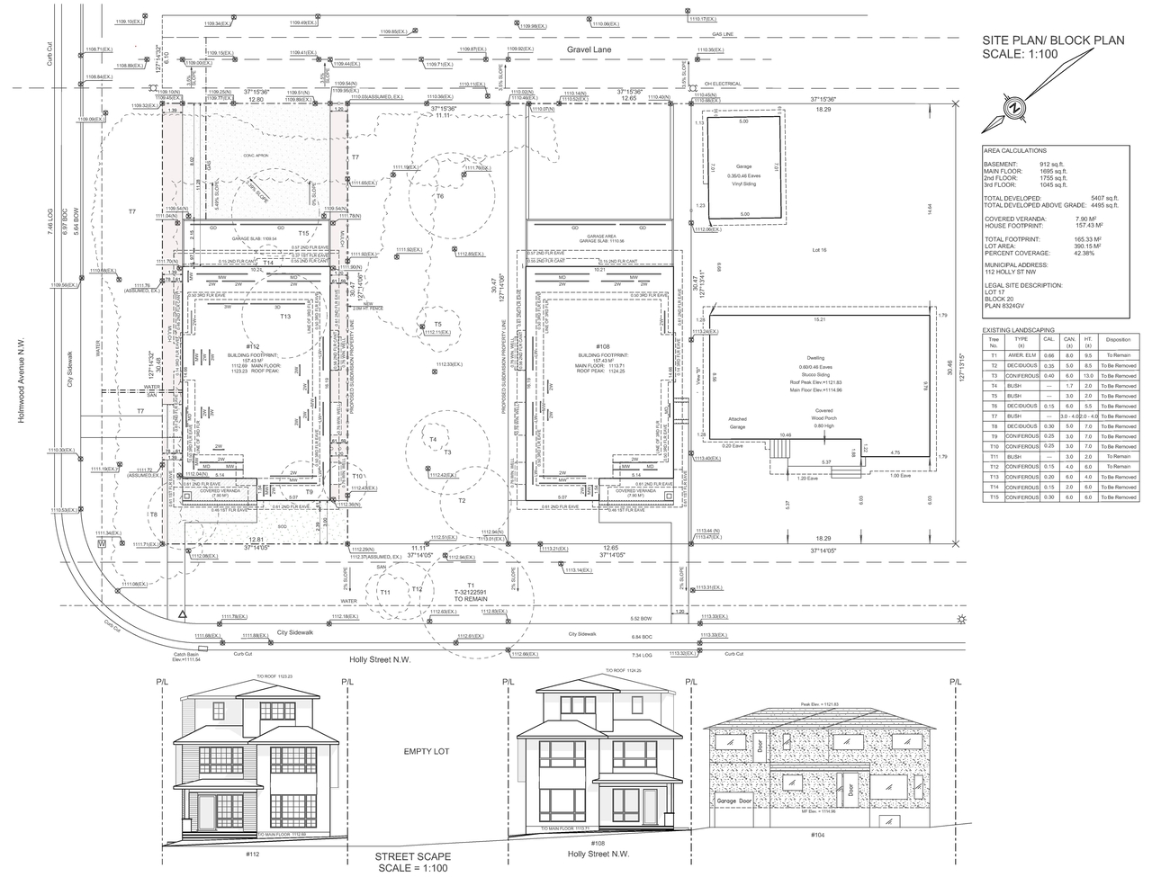Construction site plan for project from page 1 of the file 'DP2025-07507 DMAP Plans (Submitted) 2025-12-29 (1MB)'