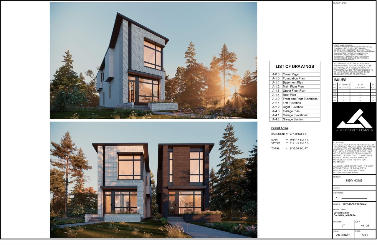 Rendering of building from page 4 of the file 'DP2025-07521 DMAP Plans (Submitted) 2026-01-06 (3MB)'