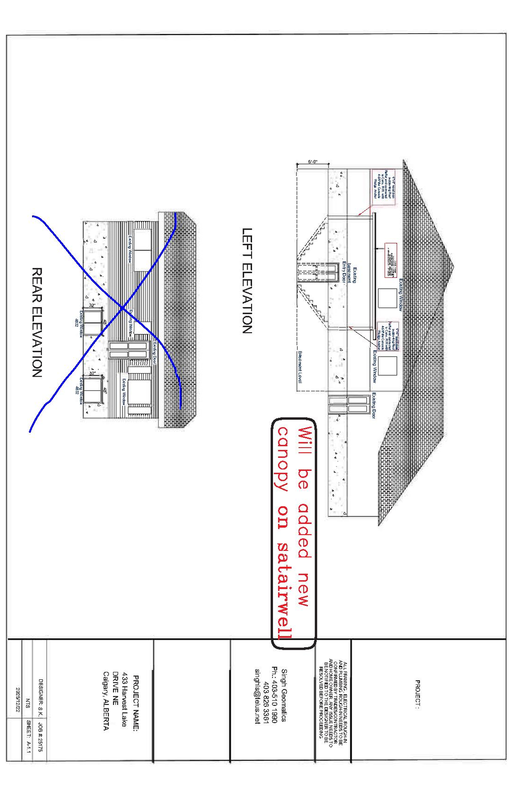 Construction site plan for project from page 3 of the file 'DP2026-00050 DMAP Plans (Submitted) 2026-01-14 (1MB)'