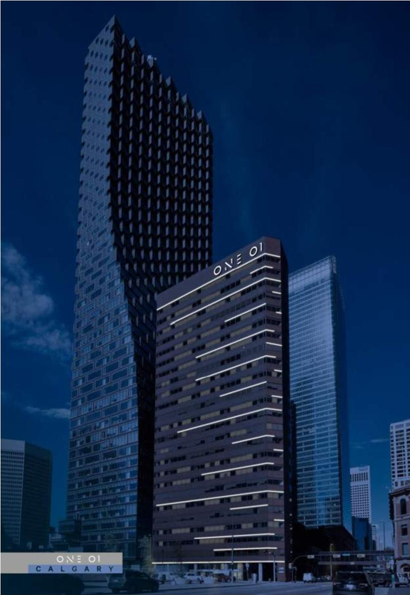 Rendering of building from page 1 of the file 'DP2026-00069 DMAP Plans Submitted 2026-09-03 2MB'