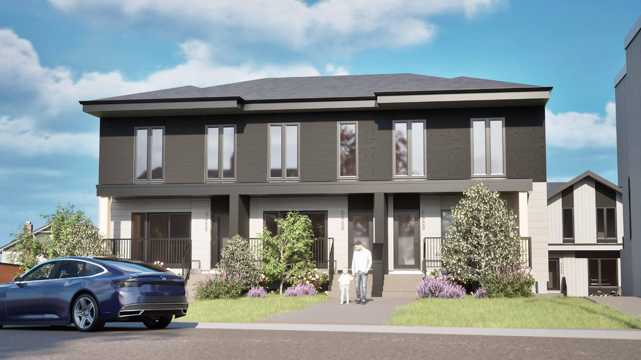 Rendering of building from page 7 of the file 'DP2026-00364 DMAP Plans (Submitted) 2026-01-22 (20MB)'