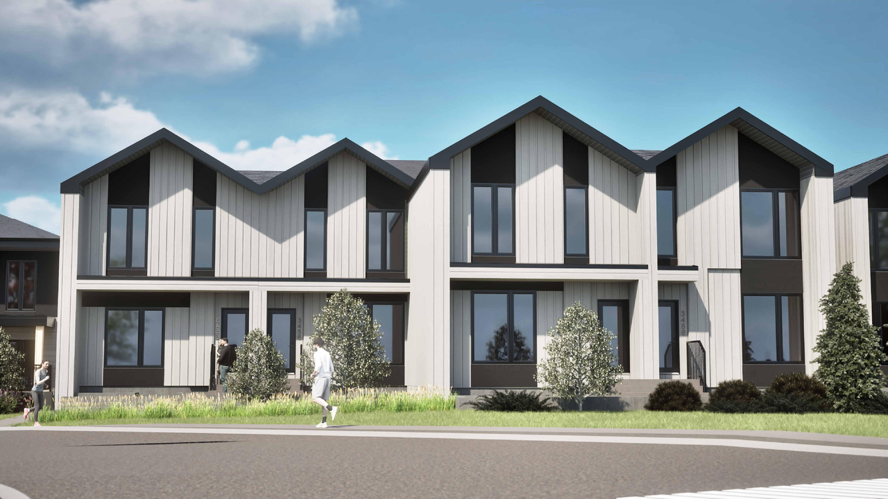 Rendering of building from page 8 of the file 'DP2026-00364 DMAP Plans (Submitted) 2026-01-22 (20MB)'