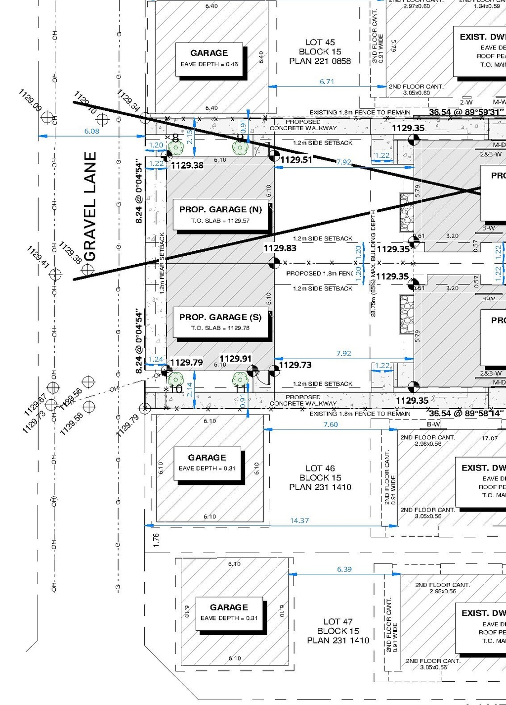 Construction site plan for project from page 7 of the file 'DP2026-00413 DMAP Plans (Submitted) 2026-01-26 (2MB)'