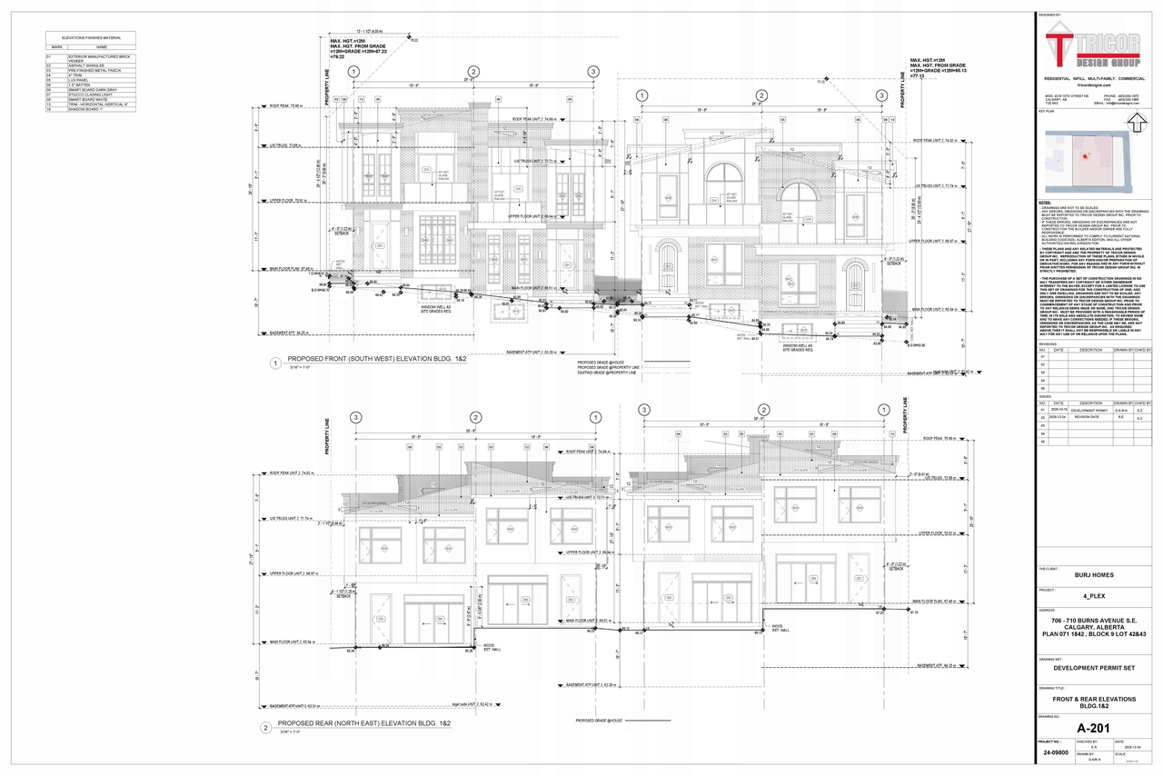 Floor plan for project from page 11 of the file 'DP2026-00427 DMAP Plans Submitted (9MB) 2026-01-26'