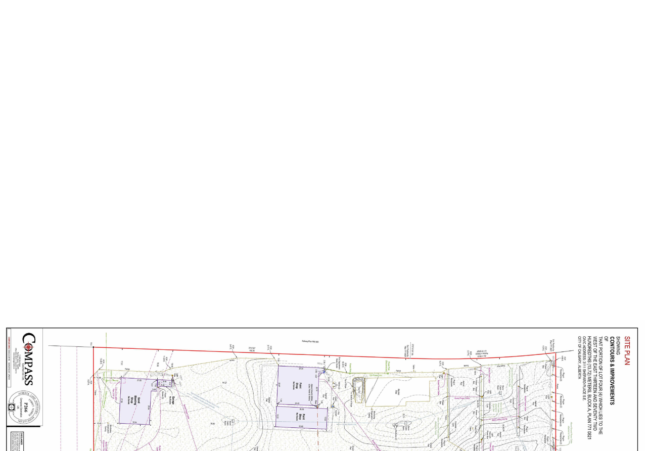 Construction site plan for project from page 2 of the file 'DP2026-00432 DMAP Amended Plans (5MB) 2026-05-05'