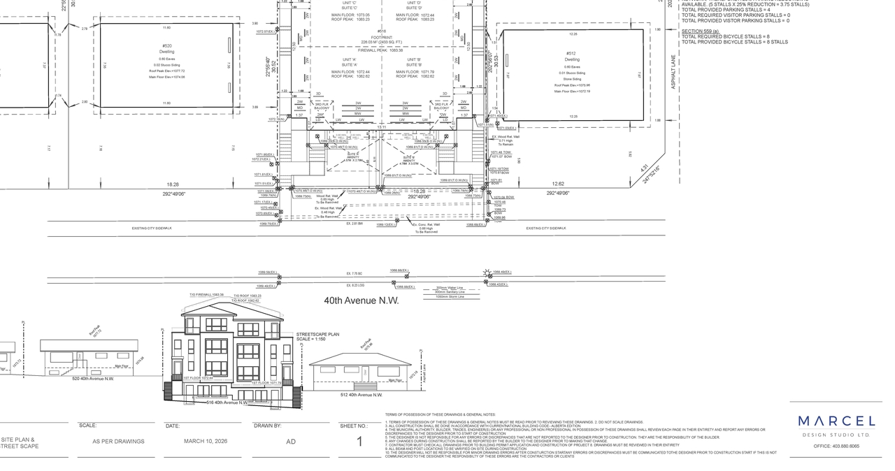 Image from page 1 of the file 'DP2026-00474 DMAP Plans Submitted (1MB) 2026-03-11'