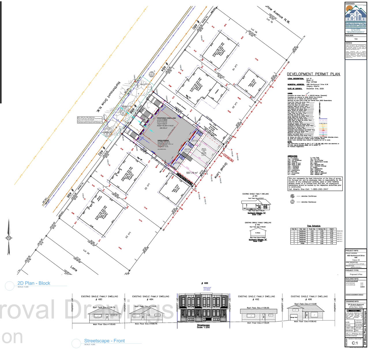 Floor plan for project from page 3 of the file 'DP2026-00488 DMAP Plans Submitted (2MB) 2026-02-23'