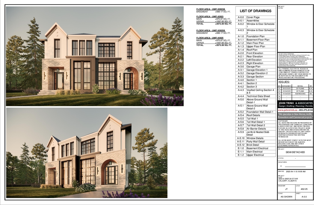 Rendering of building from page 3 of the file 'DP2026-00547 - DMAP Plans Amended (7MB) 2026-03-05'