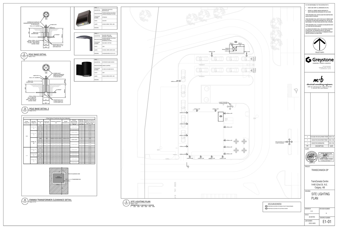 Construction site plan for project from page 6 of the file 'DP2026-00612 DMAP Plans Submitted (6MB) 2026-02-03'