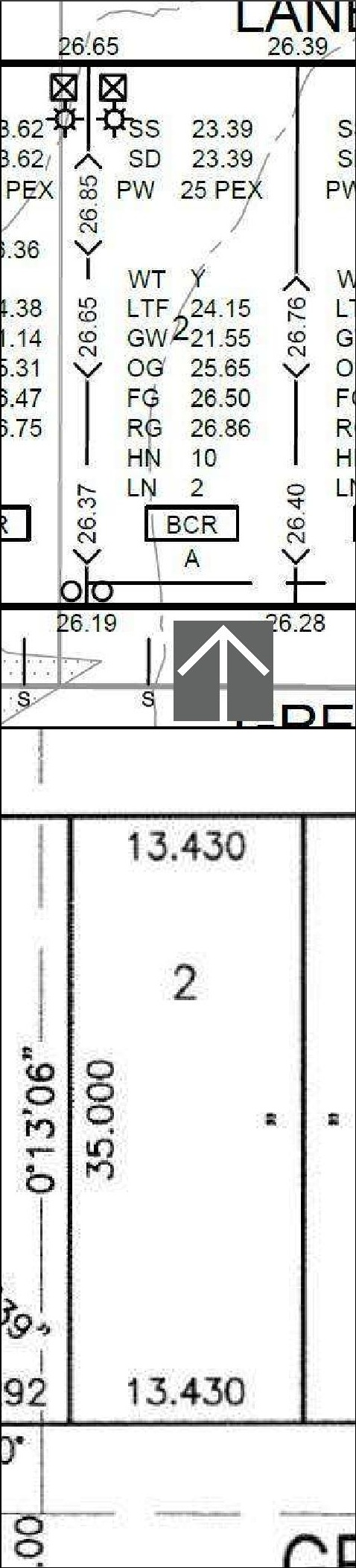 Floor plan for project from page 7 of the file 'DP2026-00635 DMAP Plans (Amended)  2026-04-08 (3MB)'