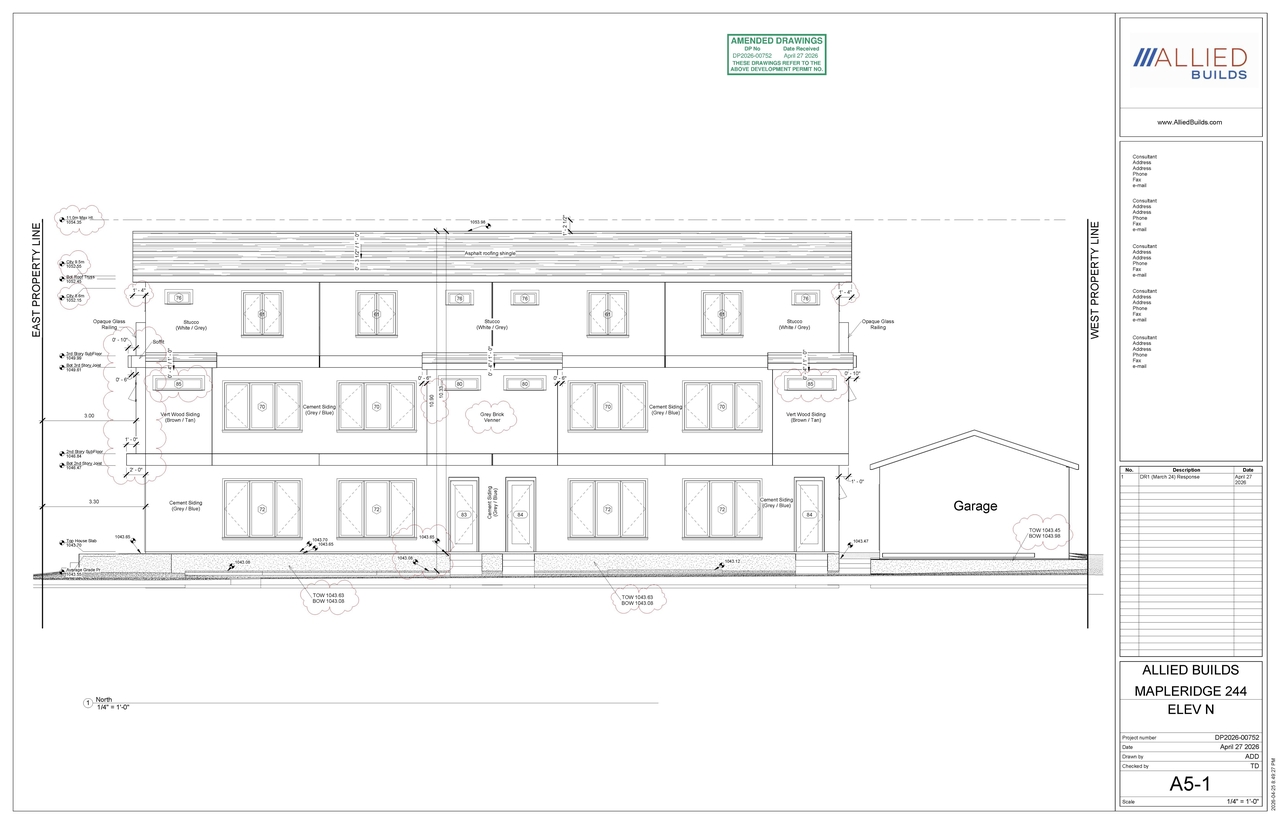 Image from page 5 of the file 'DP2026-00752 DMAP Plans (Amended) 2026-04-27 (11MB)'