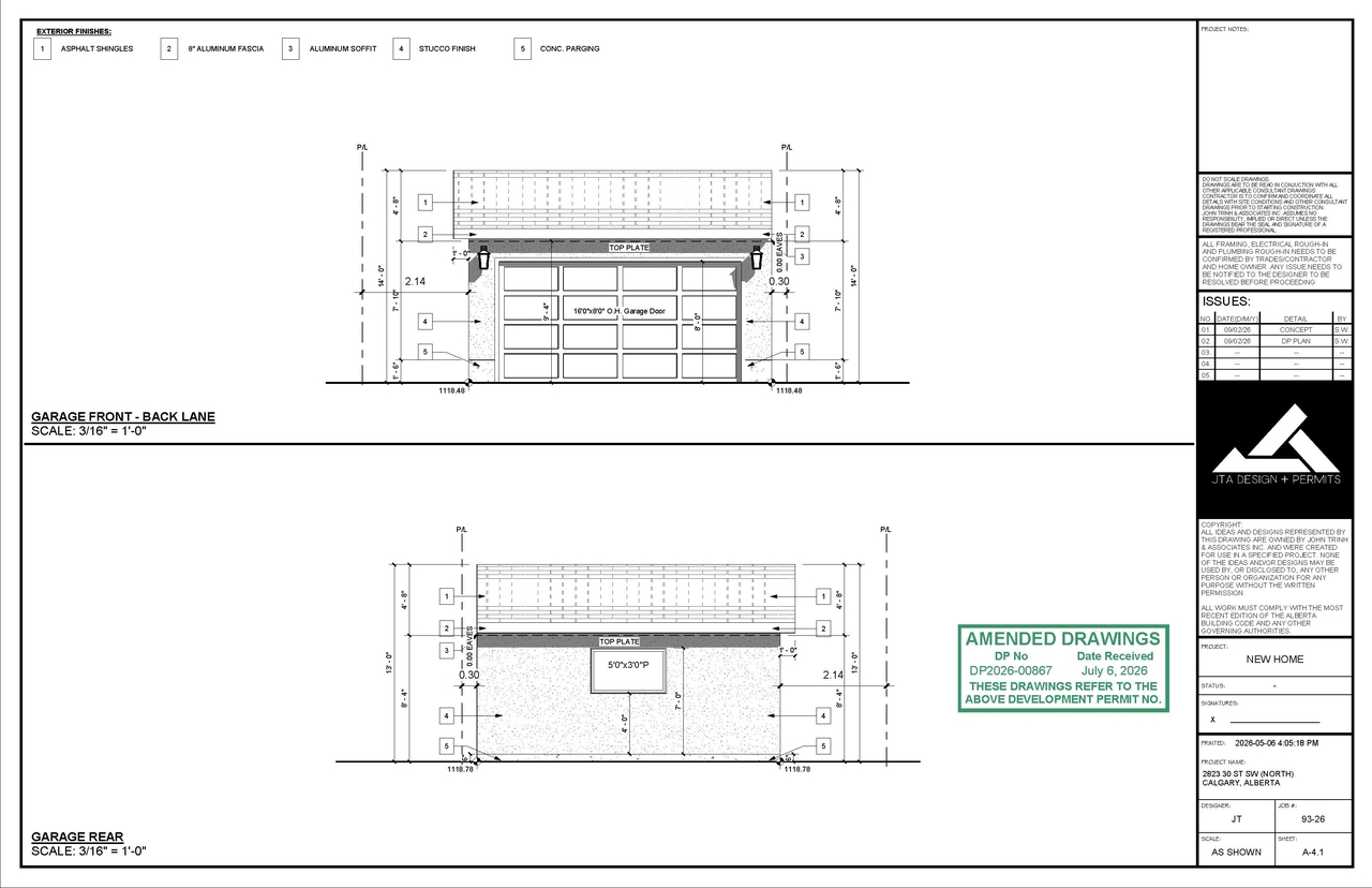 Image from page 8 of the file 'DP2026-00867 - DMAP Plans Amended (7MB) 2026-07-06'