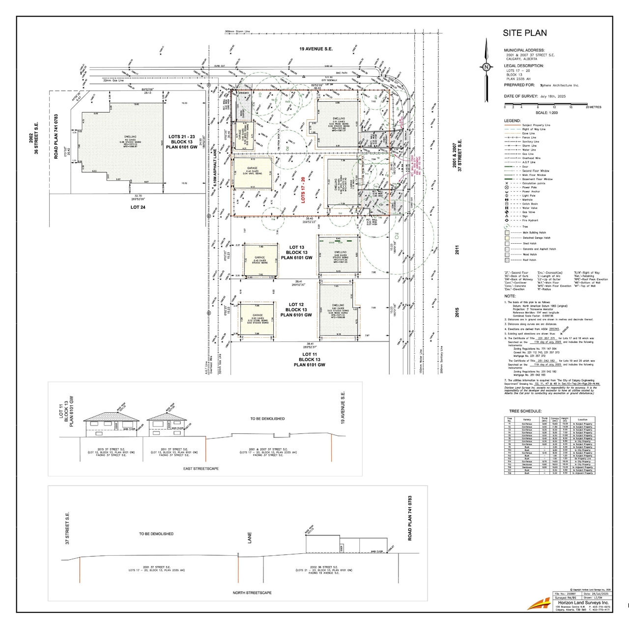 Construction site plan for project from page 5 of the file 'DP2026-00872 DMAP Plans Submitted (5MB) 2026-02-19'