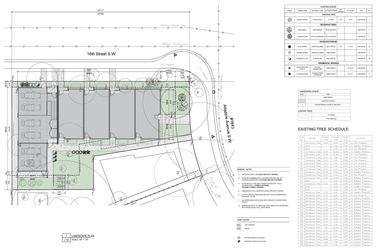 Construction site plan for project from page 5 of the file 'DP2026-00938-DMAP Plans Submitted 2026-03-03 5MB'