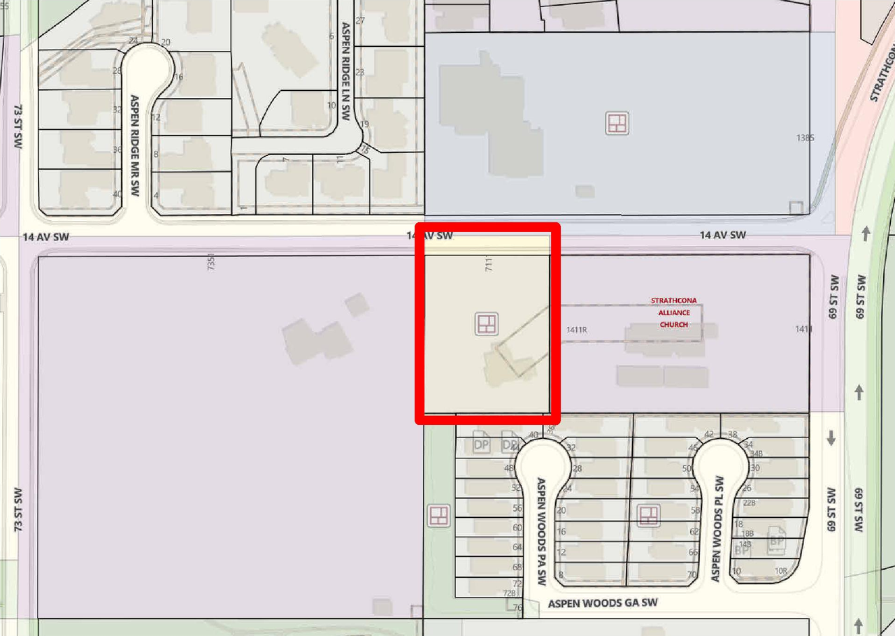 Construction site plan for project from page 2 of the file 'DP2026-00939 DMAP Plans Submitted (13MB) 2026-02-22'