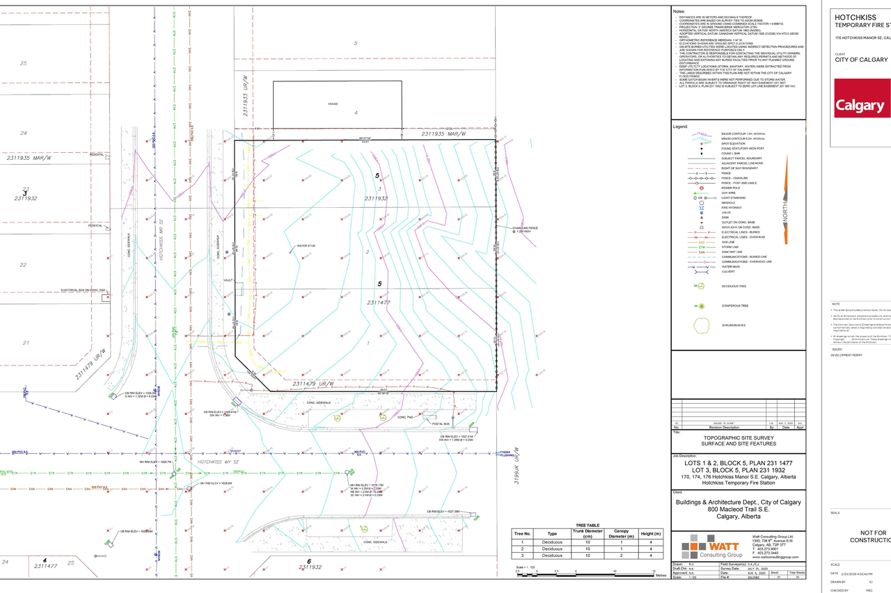 Construction site plan for project from page 3 of the file 'DP2026-01014 DMAP Plans Submitted (7MB) 2026-03-25'