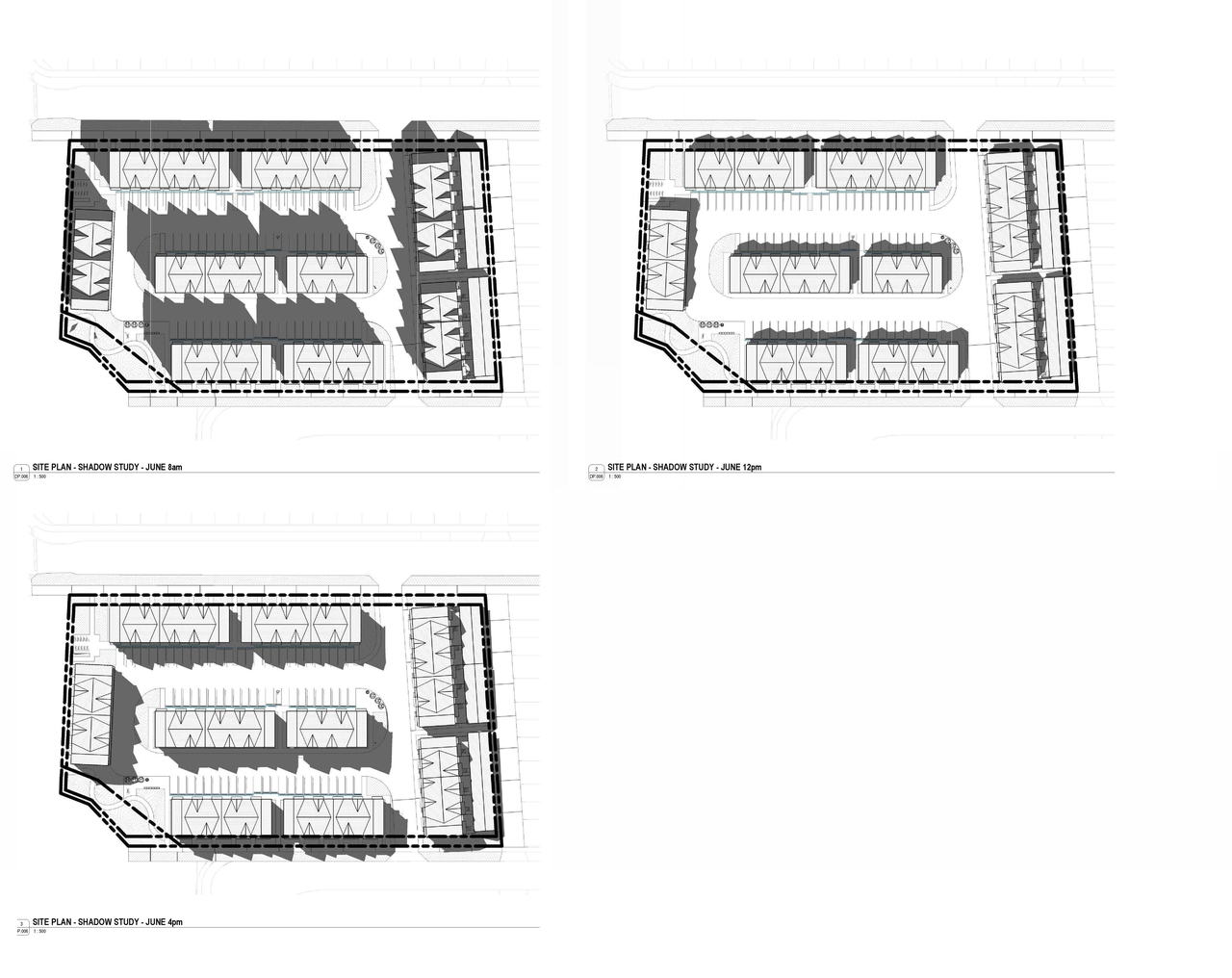 Construction site plan for project from page 7 of the file 'DP2026-01052 DMAP Plans Submitted (28MB) 2026-02-26'