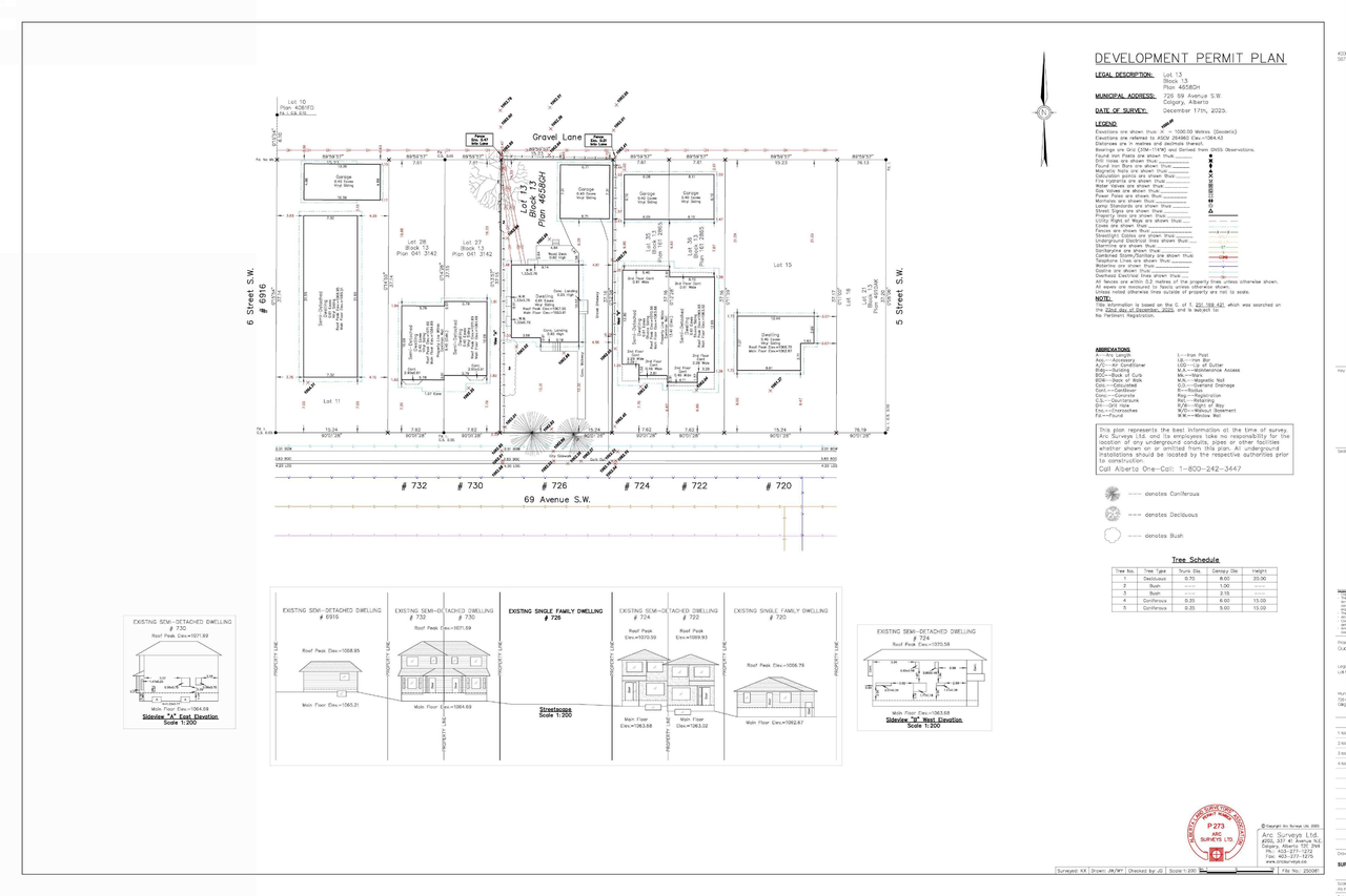 Construction site plan for project from page 3 of the file 'DP2026-01058 DMAP Plans Submitted 2026-05-03 5MB'