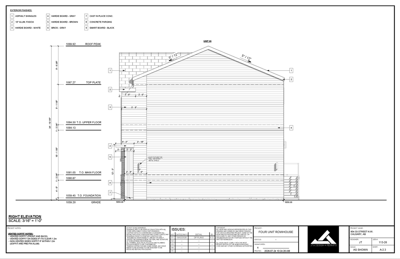 Image from page 10 of the file 'DP2026-01107 - DMAP Plans Amended (4MB) 2026-07-27'