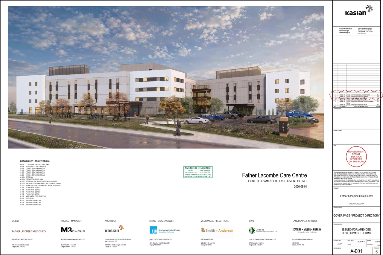 Rendering of building from page 1 of the file 'DP2026-01110 - DMAP DECISION RENDERED (8MB) 2026-06-24'