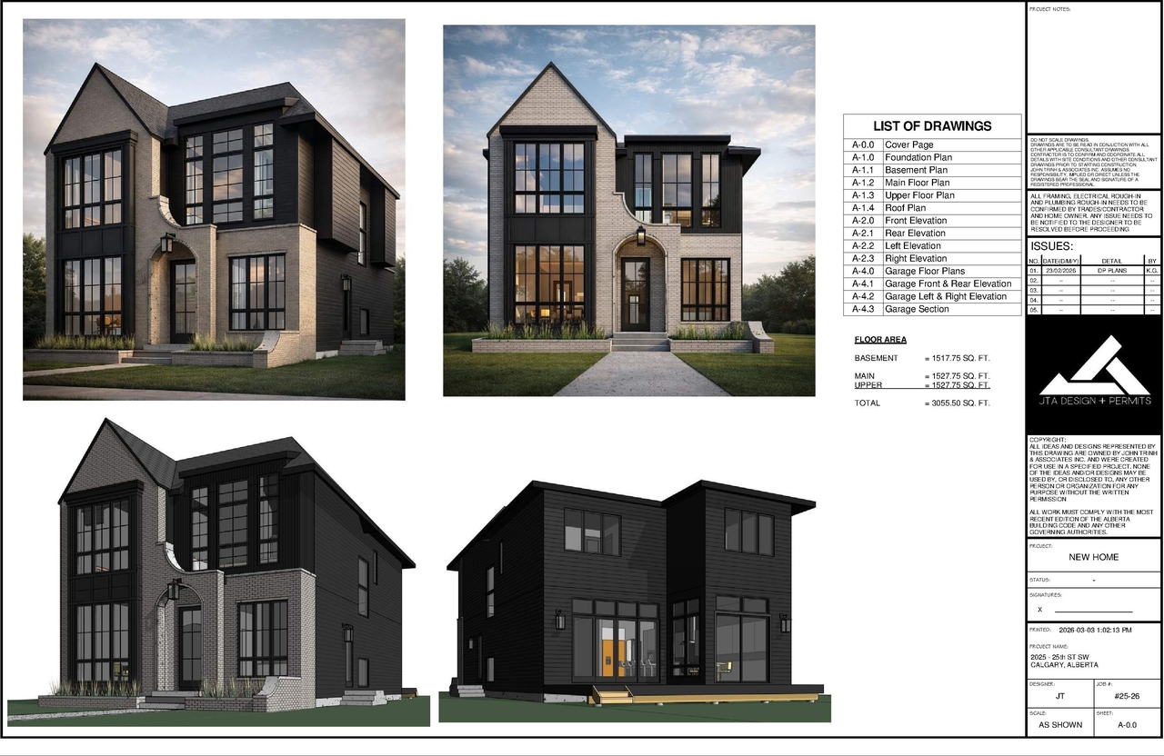 Rendering of building from page 1 of the file 'DP2026-01172 DMAP Plans Submitted (2MB) 2026-03-04'