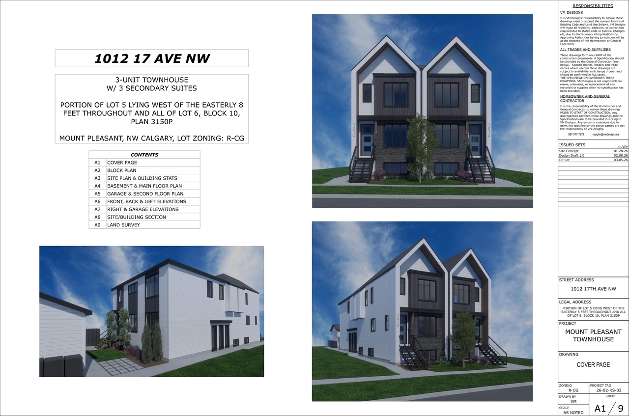 Rendering of building from page 1 of the file 'DP2026-01224 DMAP Plans (Submitted) 2026-03-10 (4MB)'