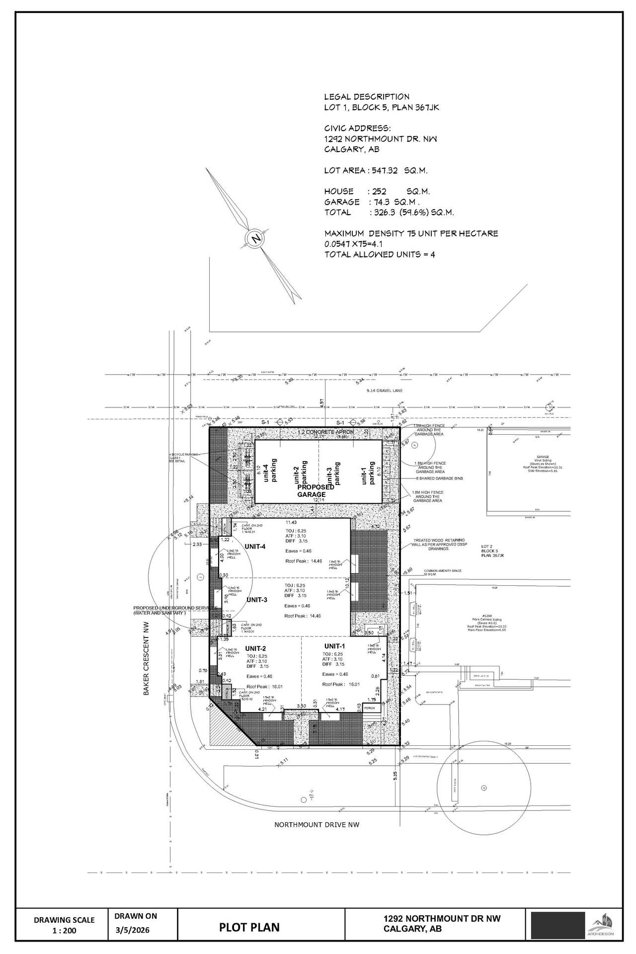 Image from page 1 of the file 'DP2026-01261 DMAP Plans Submitted (17MB) 2026-03-09'