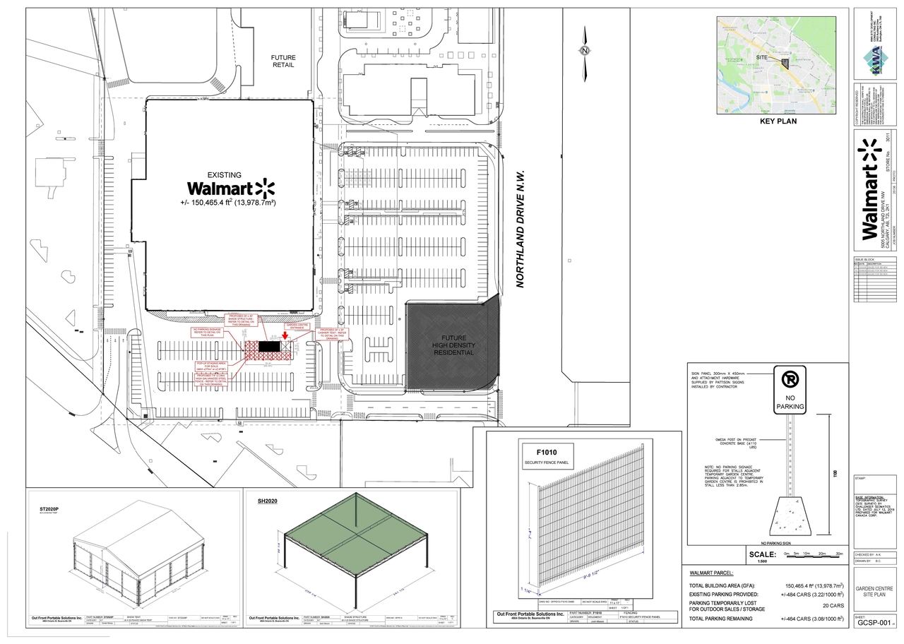 Construction site plan for project from page 1 of the file 'DP2026-01268 DMAP Plans Submitted (1MB) 2026-03-25'