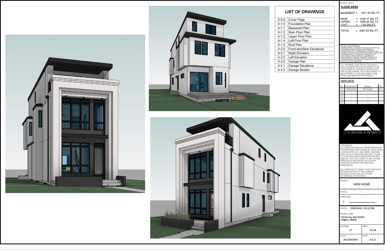 Rendering of building from page 1 of the file 'DP2026-01316 DMAP Plans (Submitted) 2026-03-25 (2MB)'