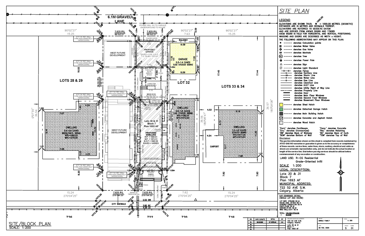 Construction site plan for project from page 6 of the file 'DP2026-01316 DMAP Plans (Submitted) 2026-03-25 (2MB)'