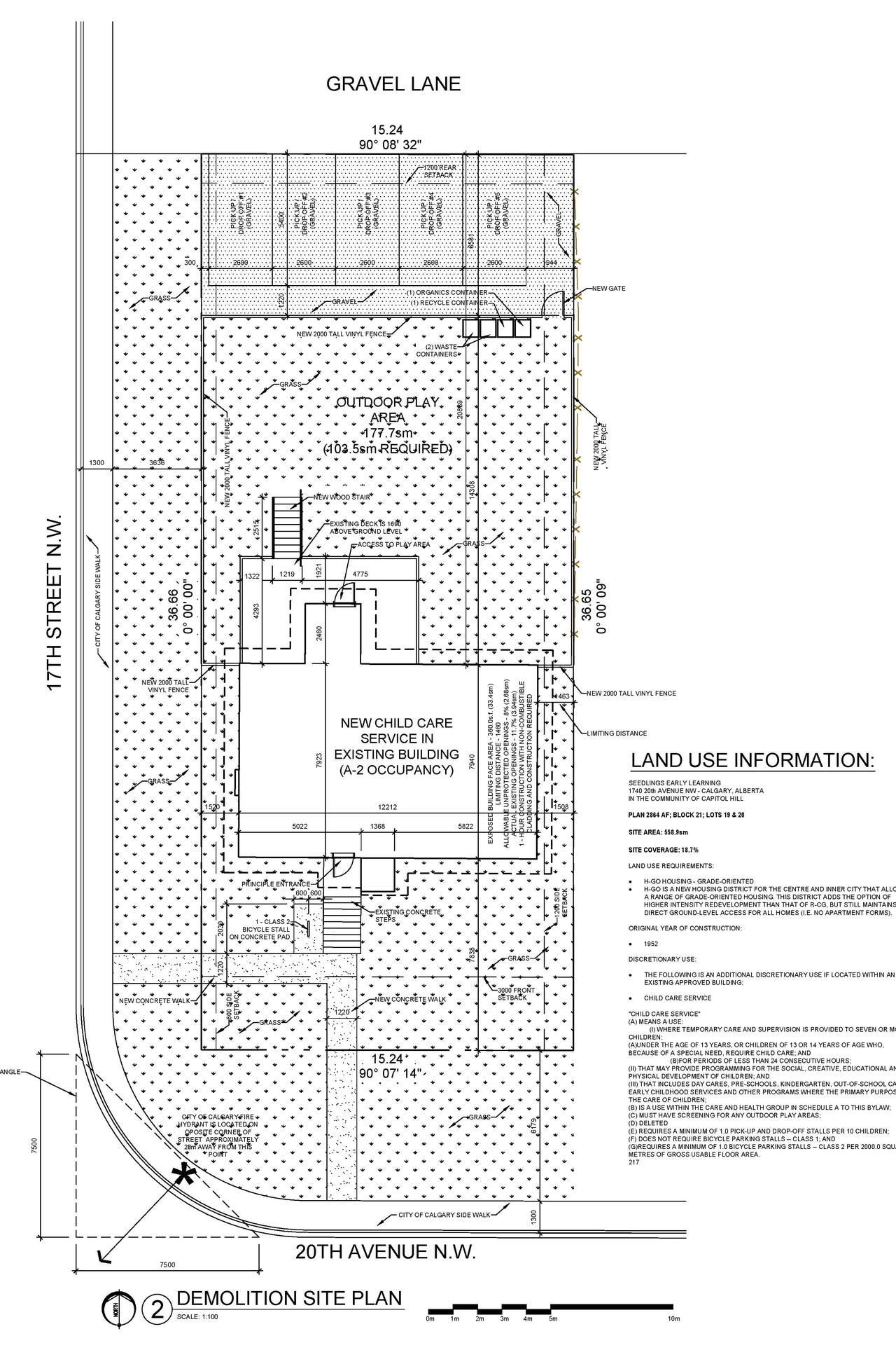 Construction site plan for project from page 3 of the file 'DP2026-01325 DMAP Plans Submitted (2MB) 2026-03-23'