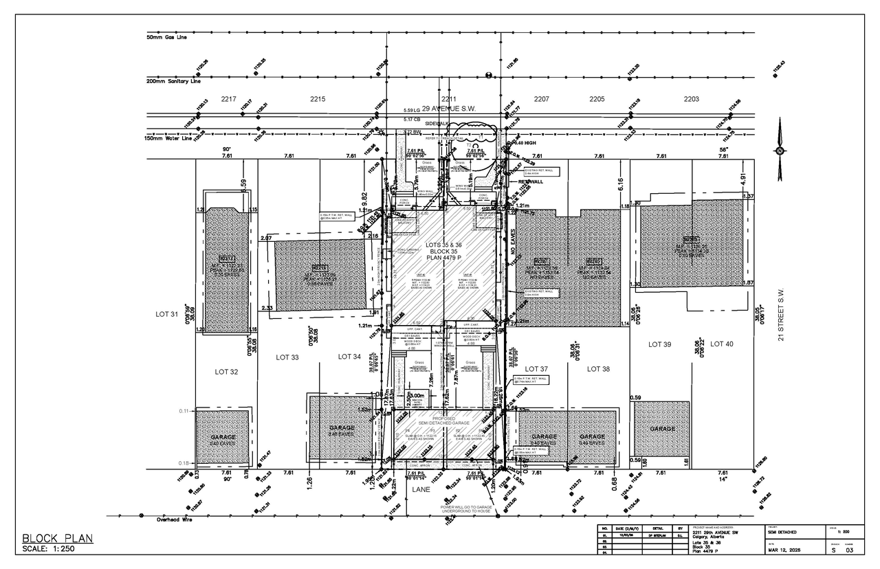 Construction site plan for project from page 10 of the file 'DP2026-01360 DMAP Plans Submitted (3MB) 2026-03-12'
