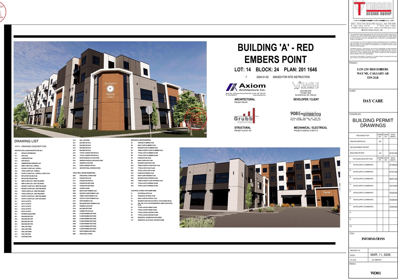 Rendering of building from page 2 of the file 'DP2026-01387 - DMAP DECISION RENDERED (4MB) 2026-05-28'