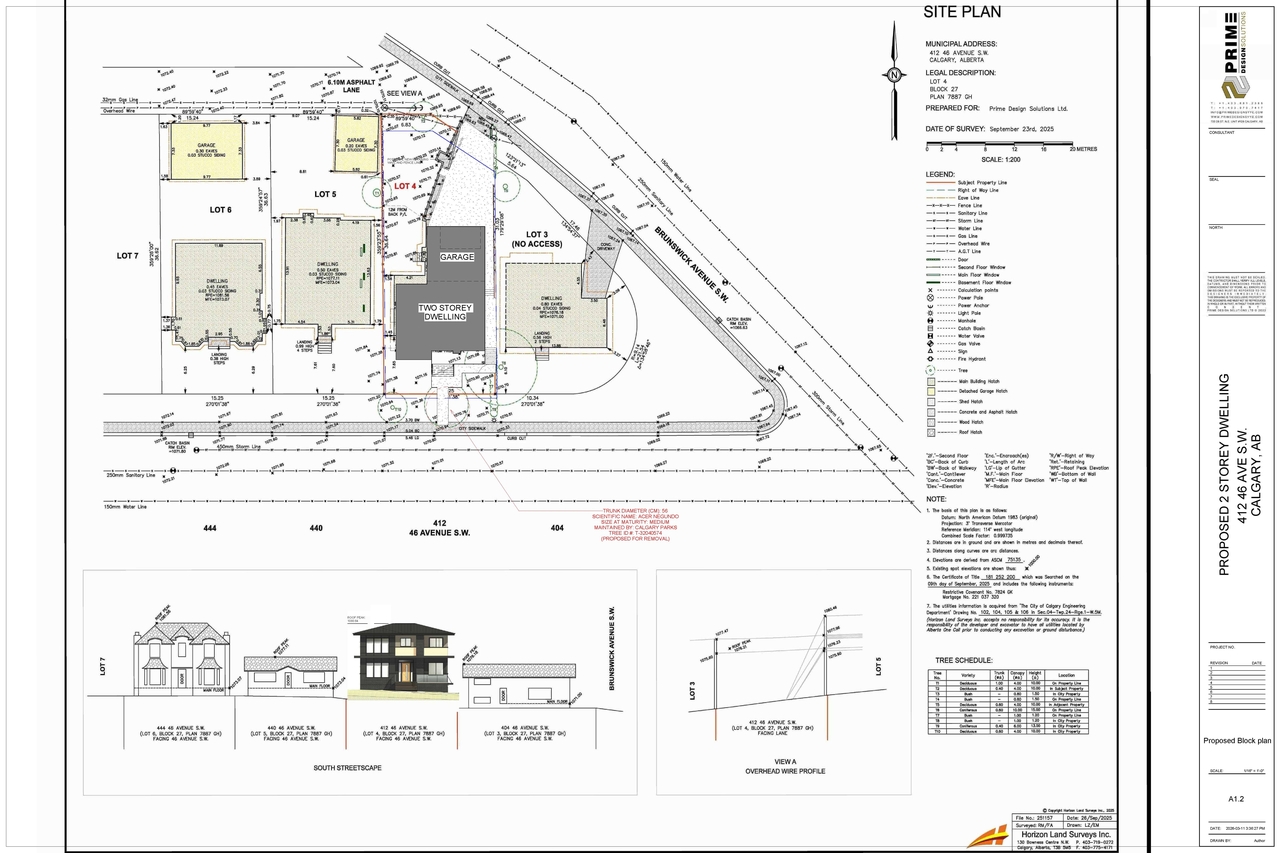 Construction site plan for project from page 7 of the file 'DP2026-01395 DMAP Plans Submitted (6MB) 2026-03-13'