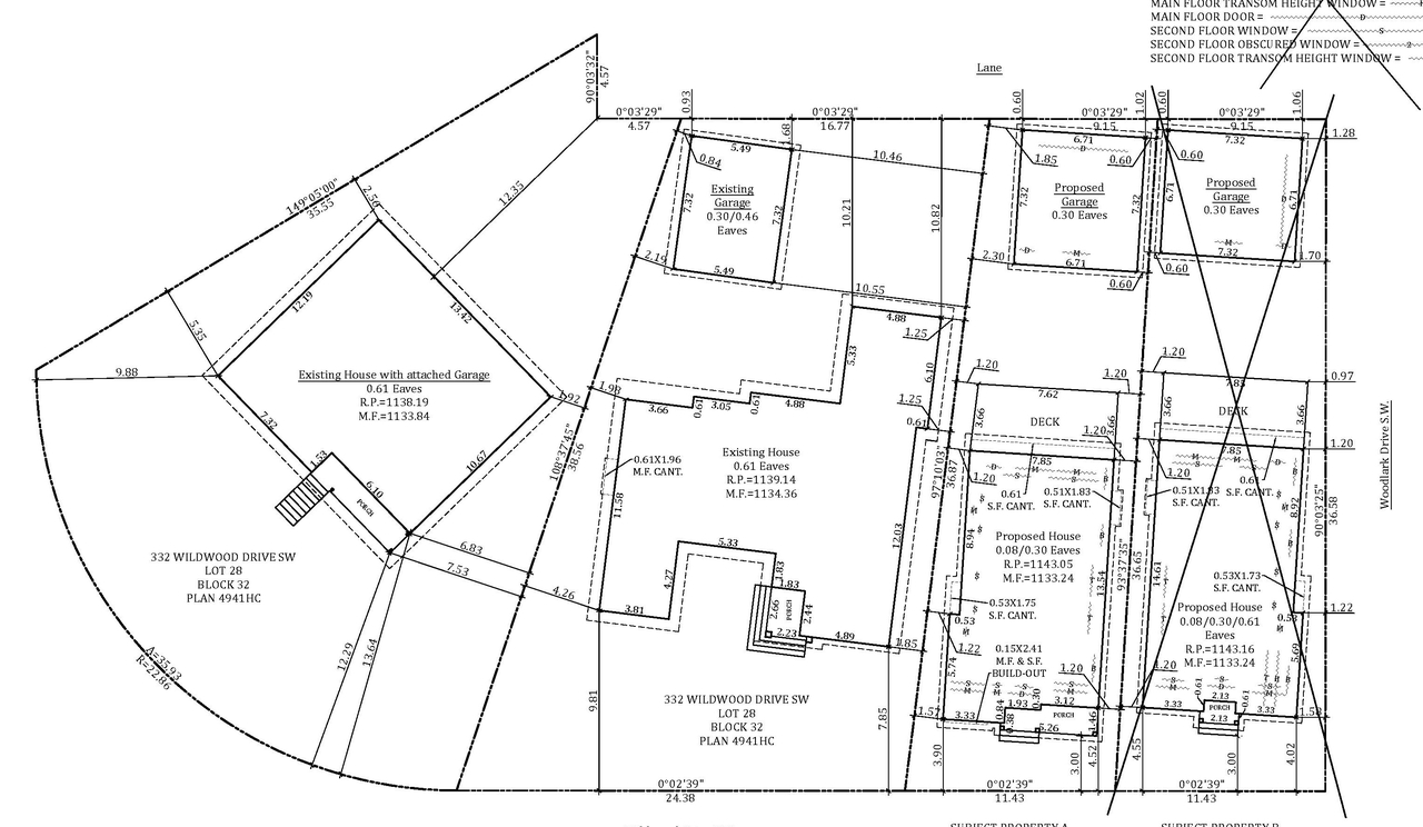 Construction site plan for project from page 2 of the file 'DP2026-01440 DMAP Plans Submitted (3MB) 2026-03-16'