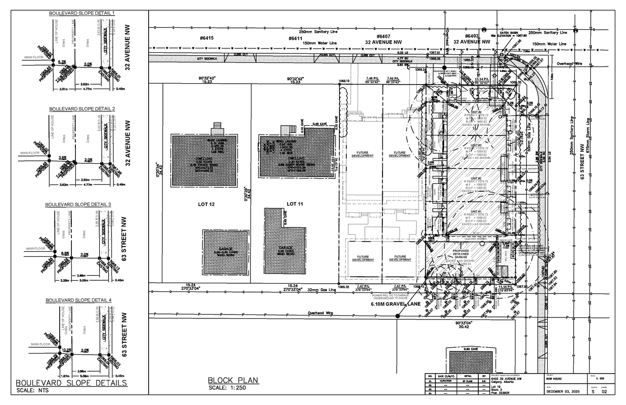 Construction site plan for project from page 2 of the file 'DP2026-01521 DMAP Plans Submitted (4MB) 2026-03-19'