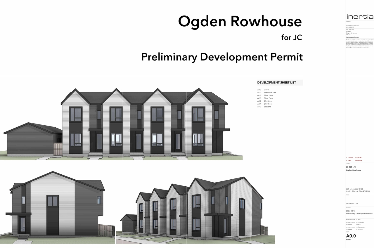 Rendering of building from page 1 of the file 'DP2026-01532 DMAP Plans Submitted (4MB) 2026-03-19'