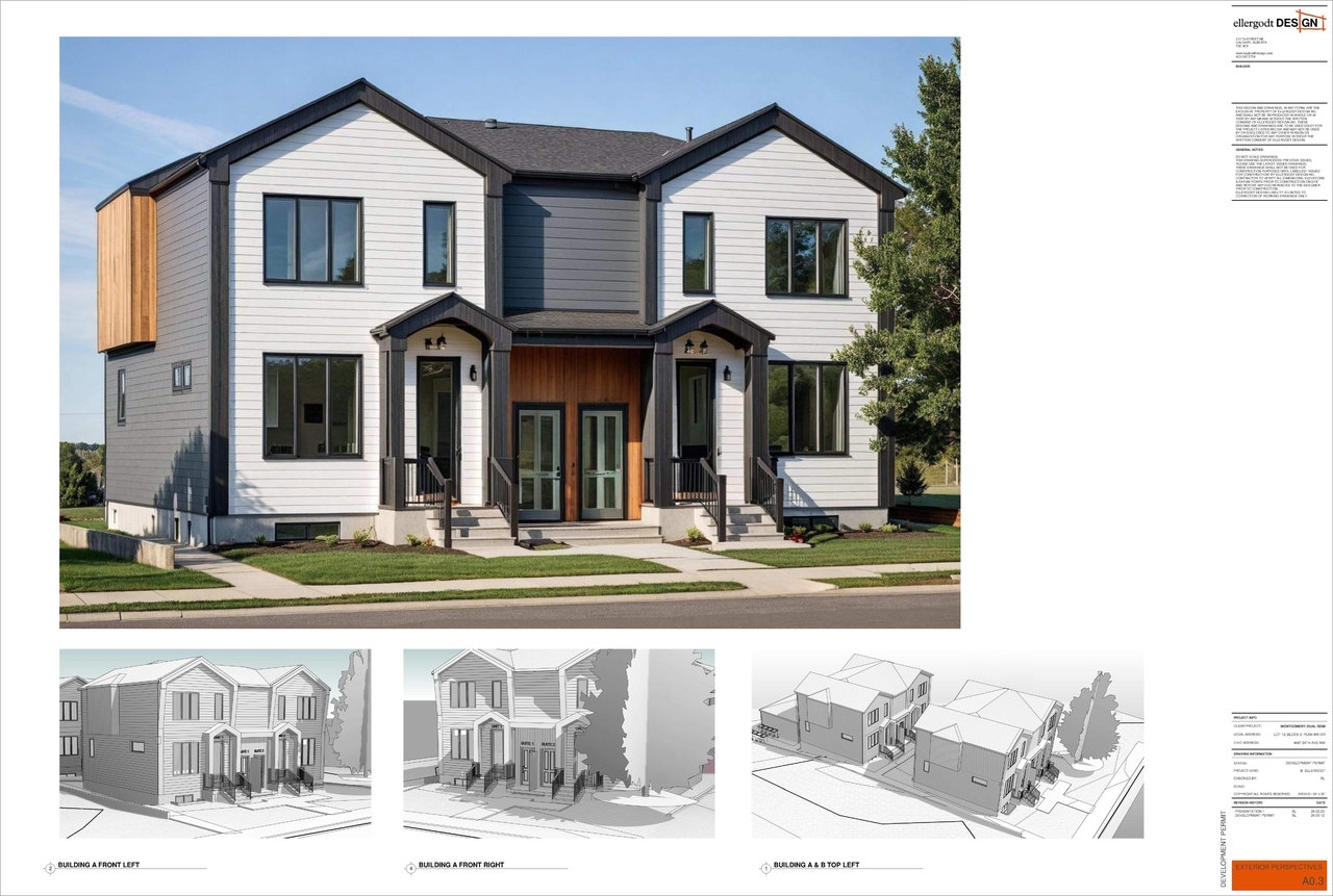 Rendering of building from page 4 of the file 'DP2026-01534 DMAP Plans Submitted (5MB) 2026-03-19'