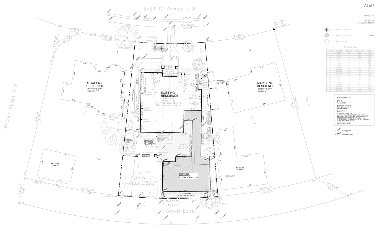 Construction site plan for project from page 1 of the file 'DP2026-01565 DMAP Plans Submitted (1MB) 2026-03-19'