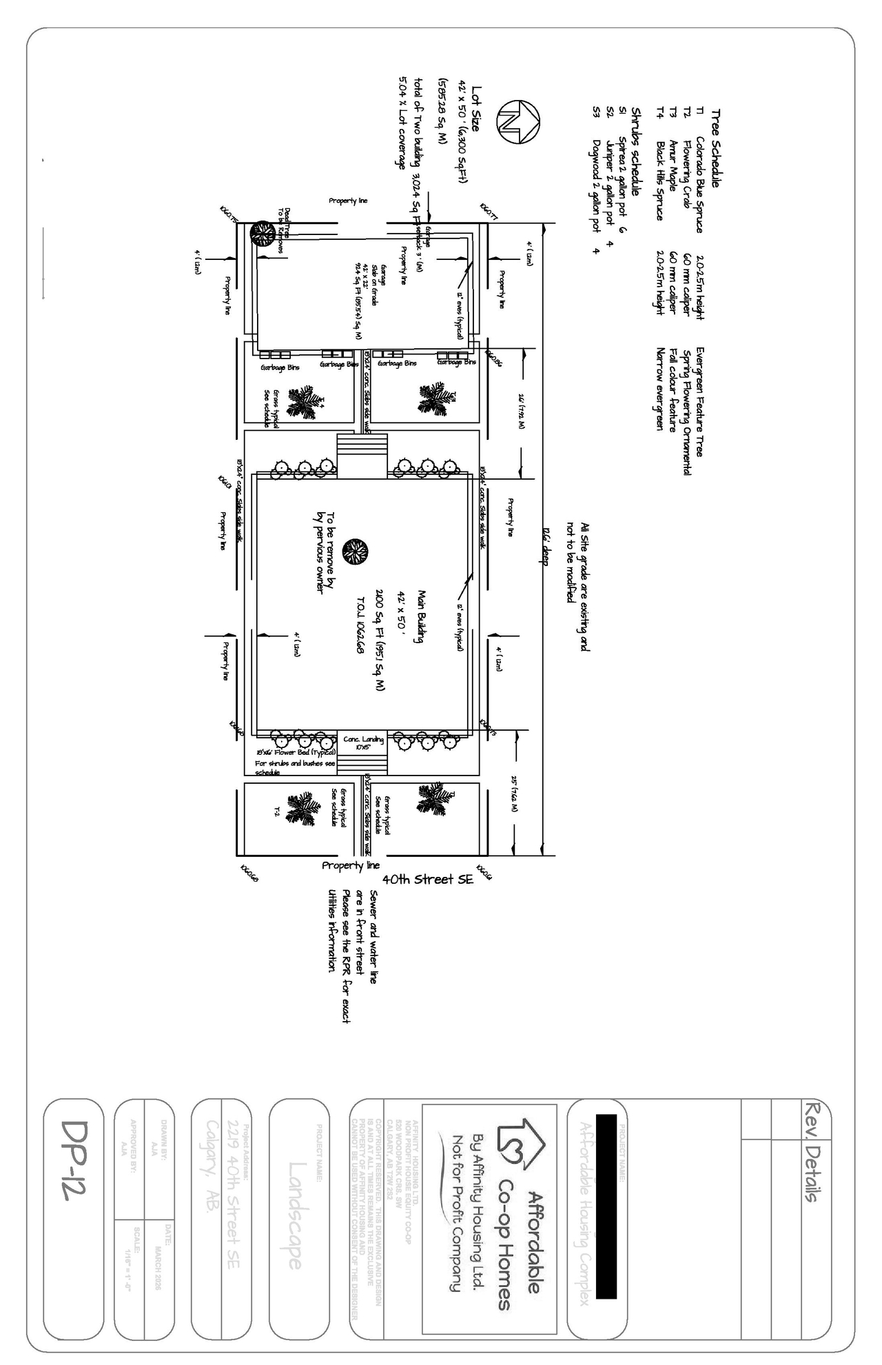 Construction site plan for project from page 8 of the file 'DP2026-01579 DMAP Plans Submitted (1MB) 2026-03-31'