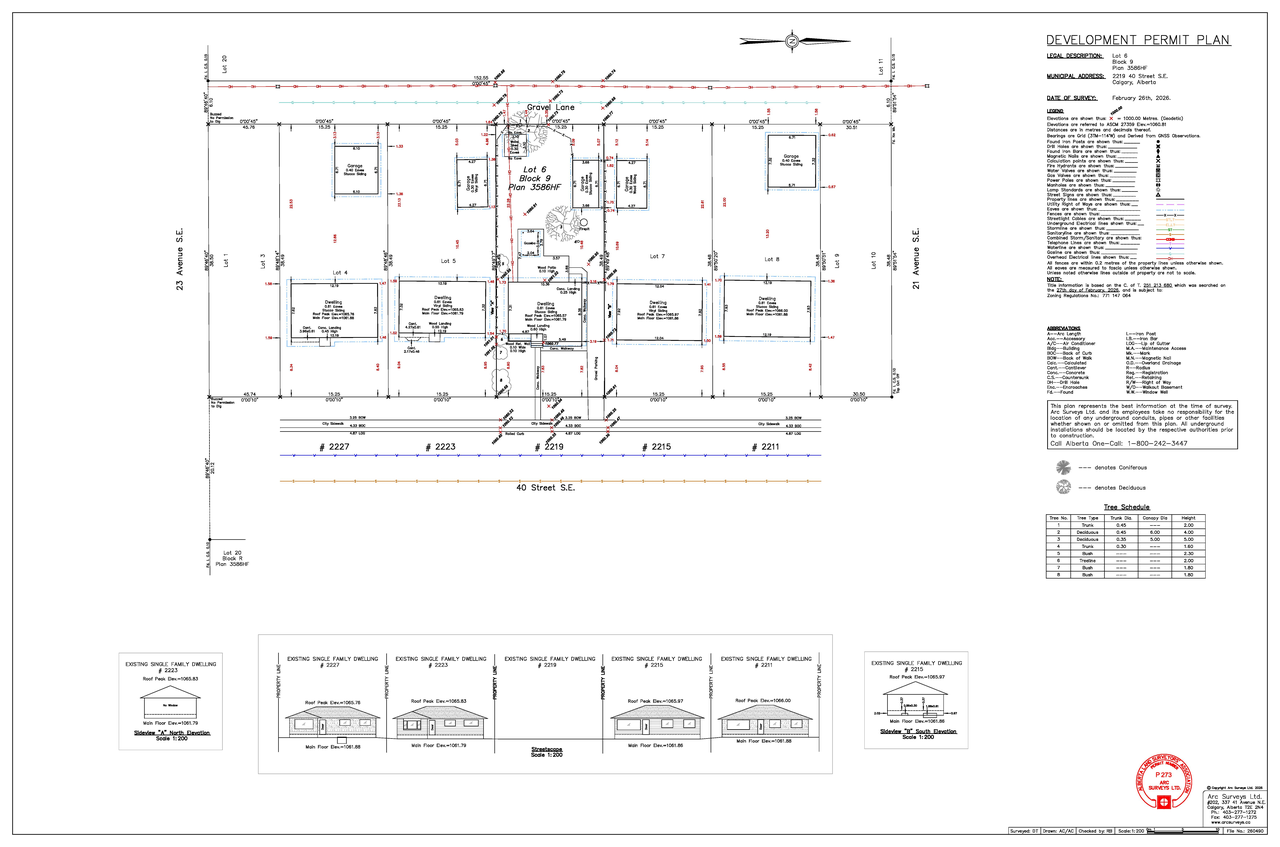Construction site plan for project from page 9 of the file 'DP2026-01579 DMAP Plans Submitted (1MB) 2026-03-31'