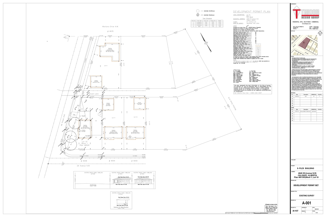 Construction site plan for project from page 3 of the file 'DP2026-01591 DMAP Amended Plans (6MB) 2026-05-28'
