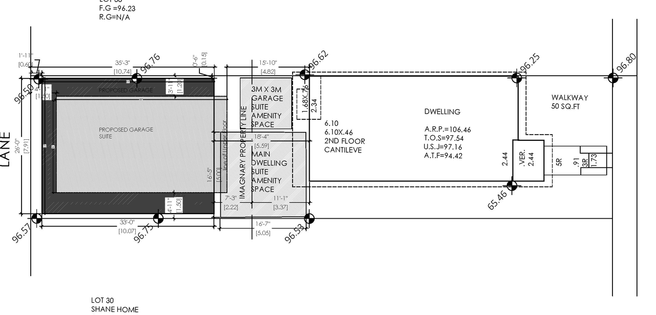 Construction site plan for project from page 2 of the file 'DP2026-01602 - DMAP DECISION RENDERED (1MB) 2026-07-22'